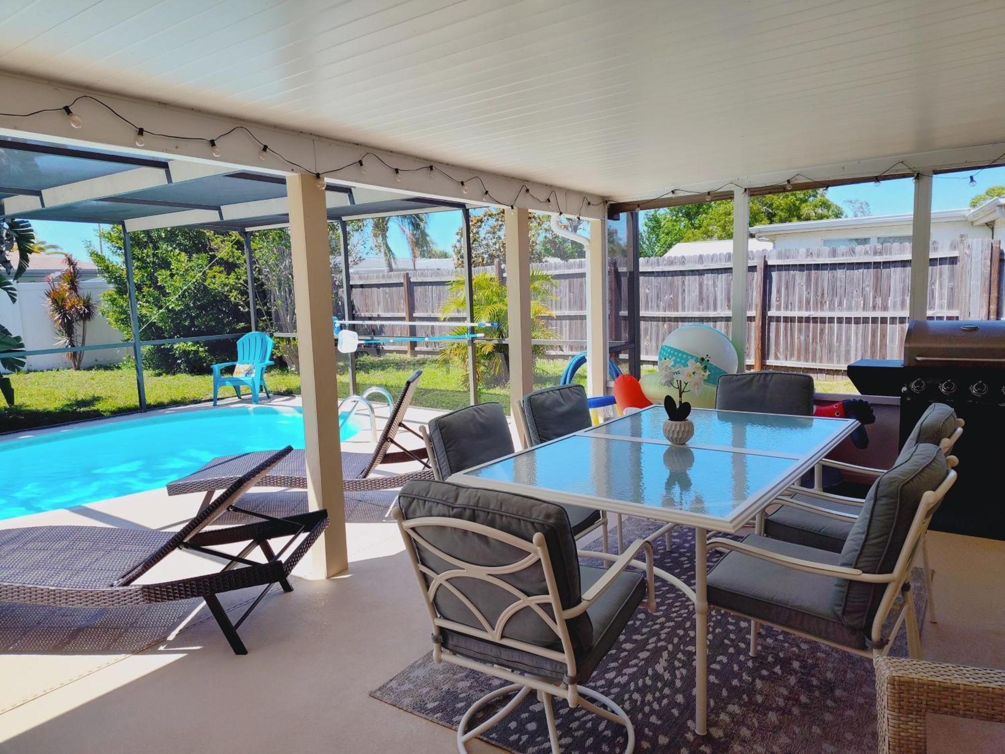 Ferienhaus Heated & Screened In Pool Port Richey